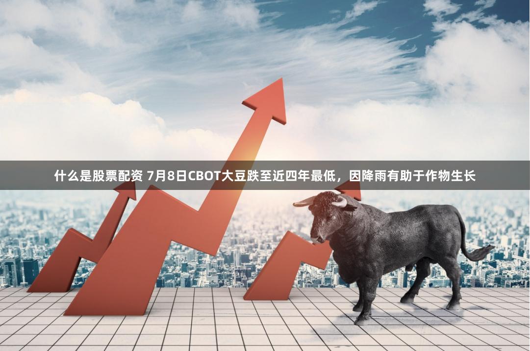 什么是股票配资 7月8日CBOT大豆跌至近四年最低，因降雨有助于作物生长