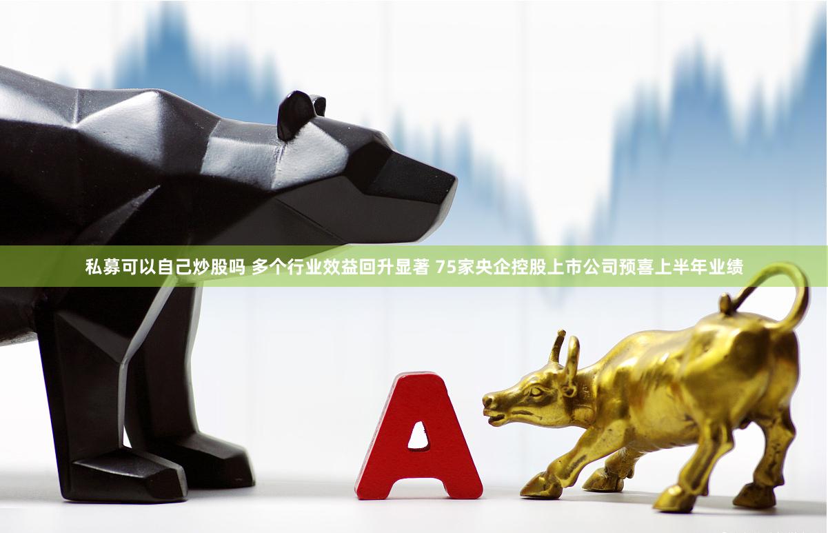 私募可以自己炒股吗 多个行业效益回升显著 75家央企控股上市公司预喜上半年业绩