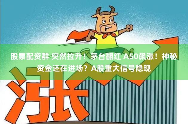 股票配资群 突然拉升！茅台翻红 A50飙涨！神秘资金还在进场？A股重大信号隐现