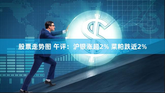 股票走势图 午评：沪银涨超2% 菜粕跌近2%