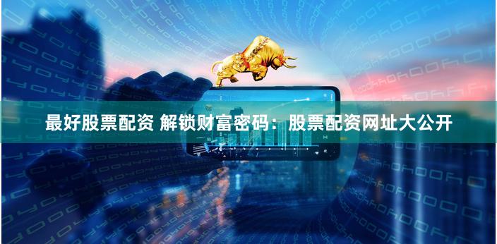 最好股票配资 解锁财富密码：股票配资网址大公开